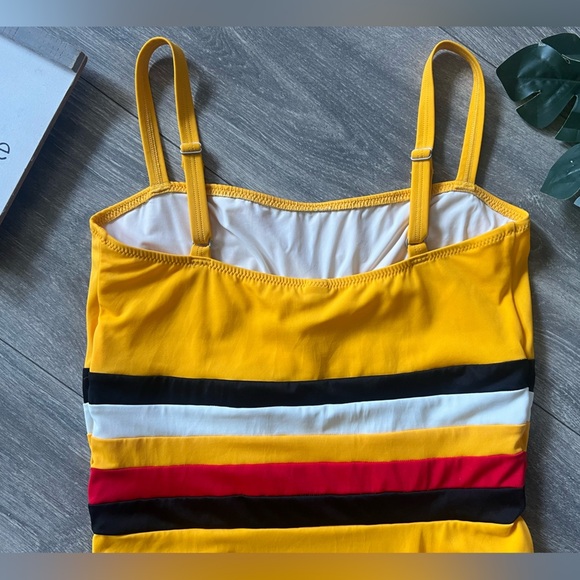 Solid & Striped x RE/DONE The Malibu One Piece Yellow - Picture 8 of 11